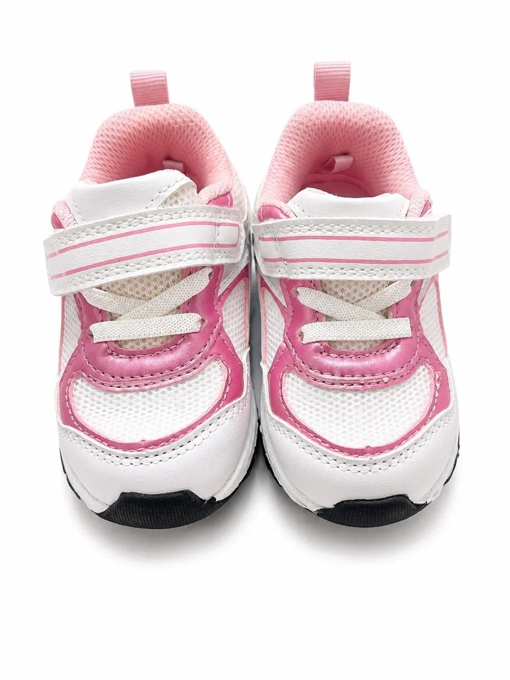 Kids Active Sneakers - White & Pink